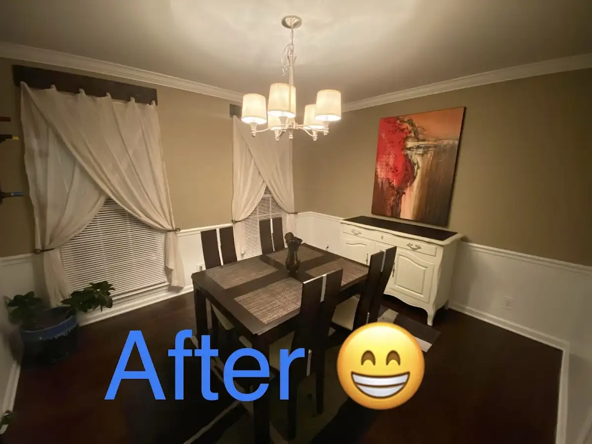 Professional dining room restoration after water damage in Madison