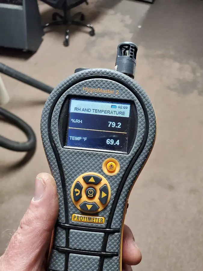 Moisture meter humidity assessment for Mold Remediation & Removal in Madison